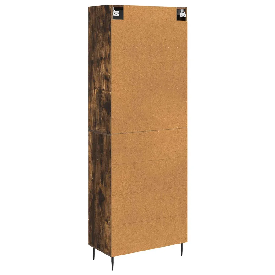 Ensemble de Meubles 2 pcs Chêne fumé 66 x 34,5 x 90 cm - 7