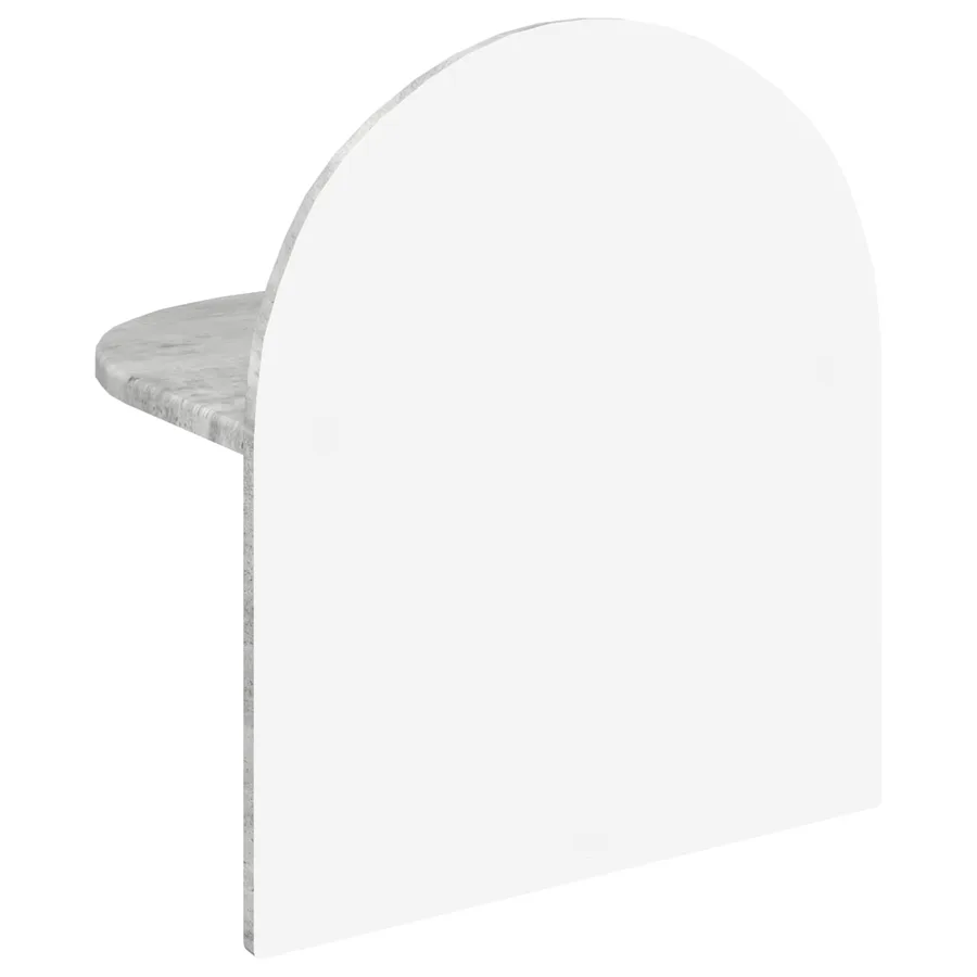 Table de chevet Gris béton 40 x 35,5 x 45,5 cm - 6