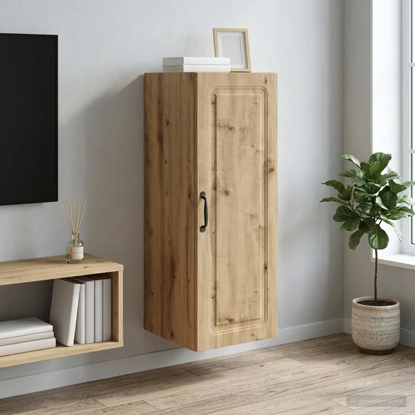 Armoire Murale 33 x 34,5 x 90 cm Bois d'ingénierie