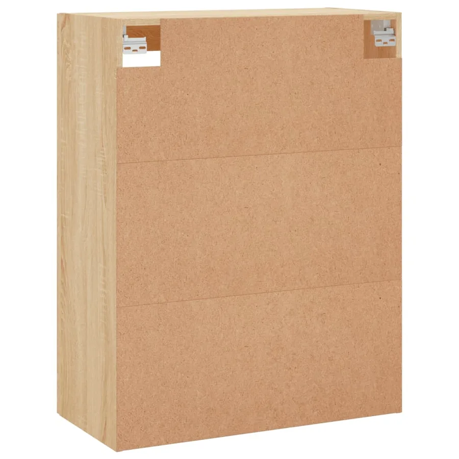 Armoires murales 2 pcs chêne sonoma bois d'ingénierie - 8