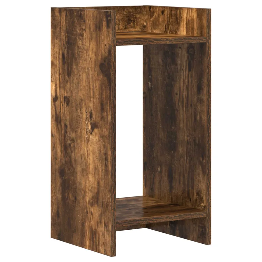 Support de Plante 2 pc Chêne Fumé 30 x 30 x 60 cm - 5