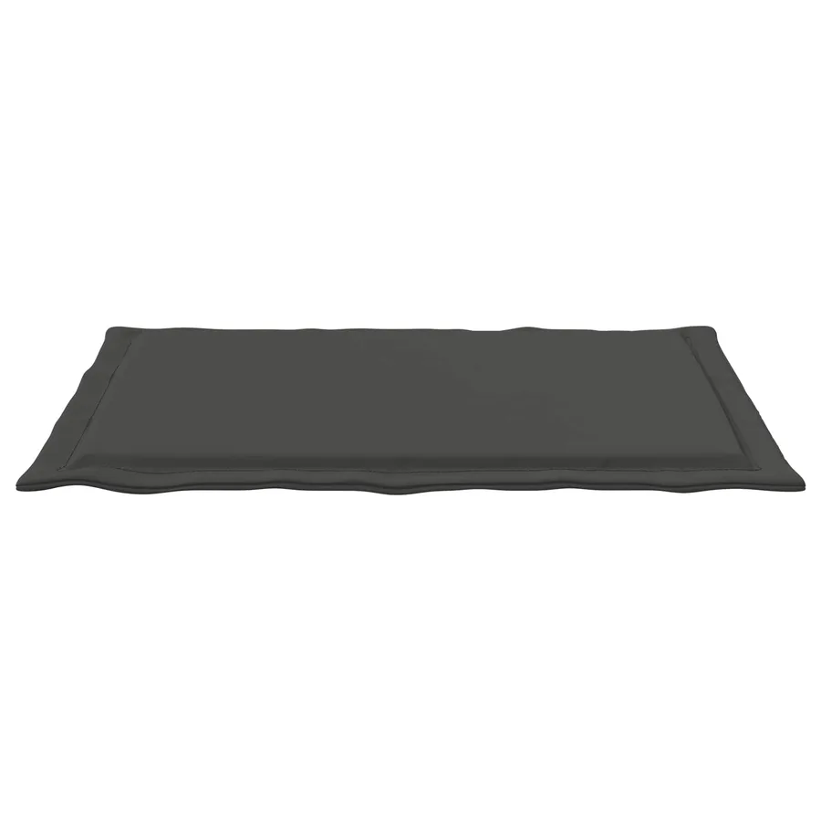 Coussins de siège 2 pcs Anthracite 47 x 36 x 2 cm Polyester - 7