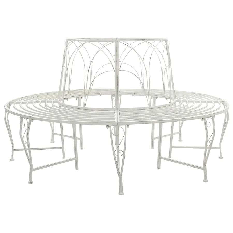 Banc d'Arbre 8-Nombre de places Ø 160 x 89 cm Acier