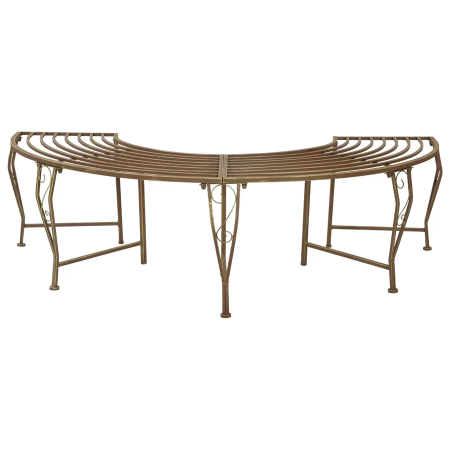Banc d'Arbre 4-Nombre de places 160 x 80 x 44 cm Acier