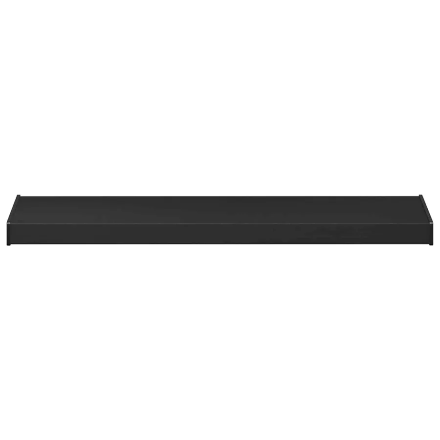 Appui de fenêtre Noir avec grain de bois 80 x 35 x 4,5 cm PVC - 3