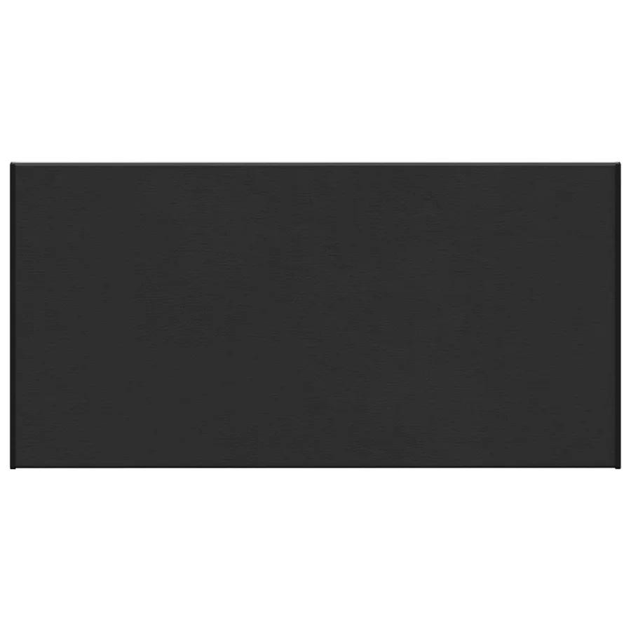 Appui de fenêtre Noir avec grain de bois 60 x 40 x 4,5 cm PVC - 2