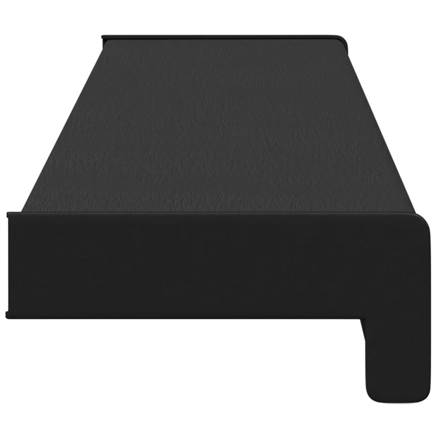 Appui de fenêtre Noir avec grain de bois 100 x 15 x 4,5 cm PVC - 6