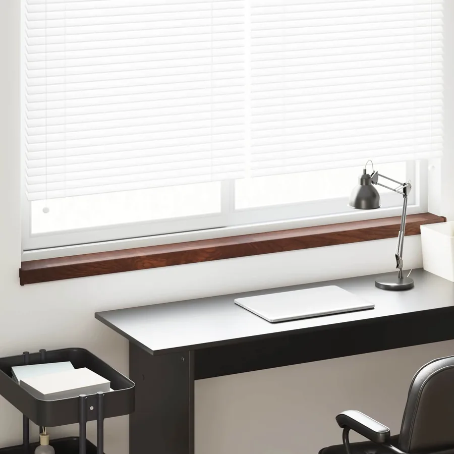 Appui de fenêtre Bois marron 120 x 10 x 4,5 cm PVC