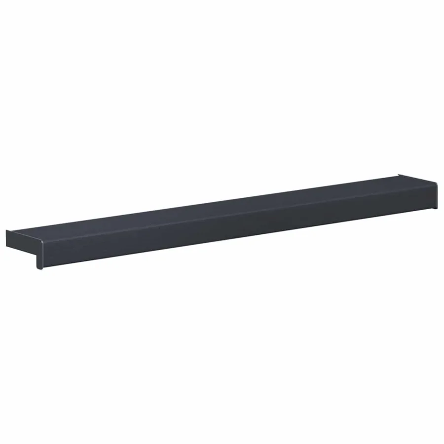 Appui de fenêtre Anthracite avec grain de bois 60 x 10 x 4,5 cm - 2