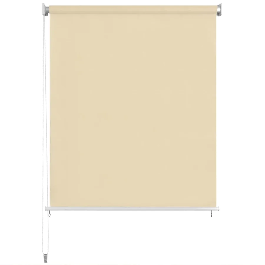 Store roulant d'extérieur 165 (l) x 140 (H) cm crème - 2