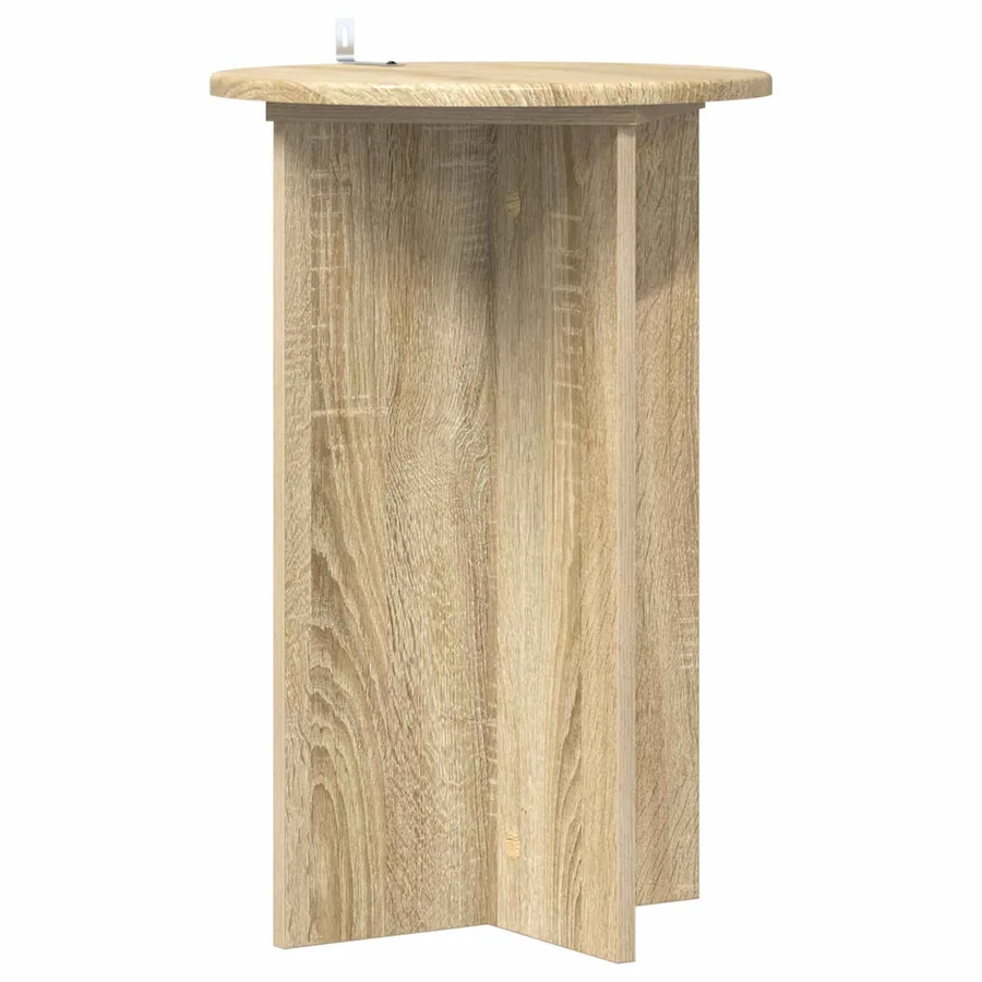 Support de Plante 2 pcs Chêne Sonoma Ø40 x 60 cm - 5