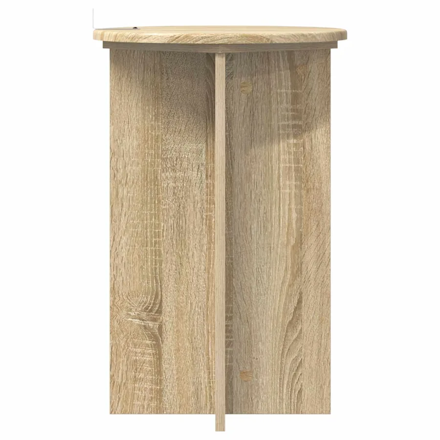 Support de Plante 2 pcs Chêne Sonoma Ø40 x 60 cm - 7