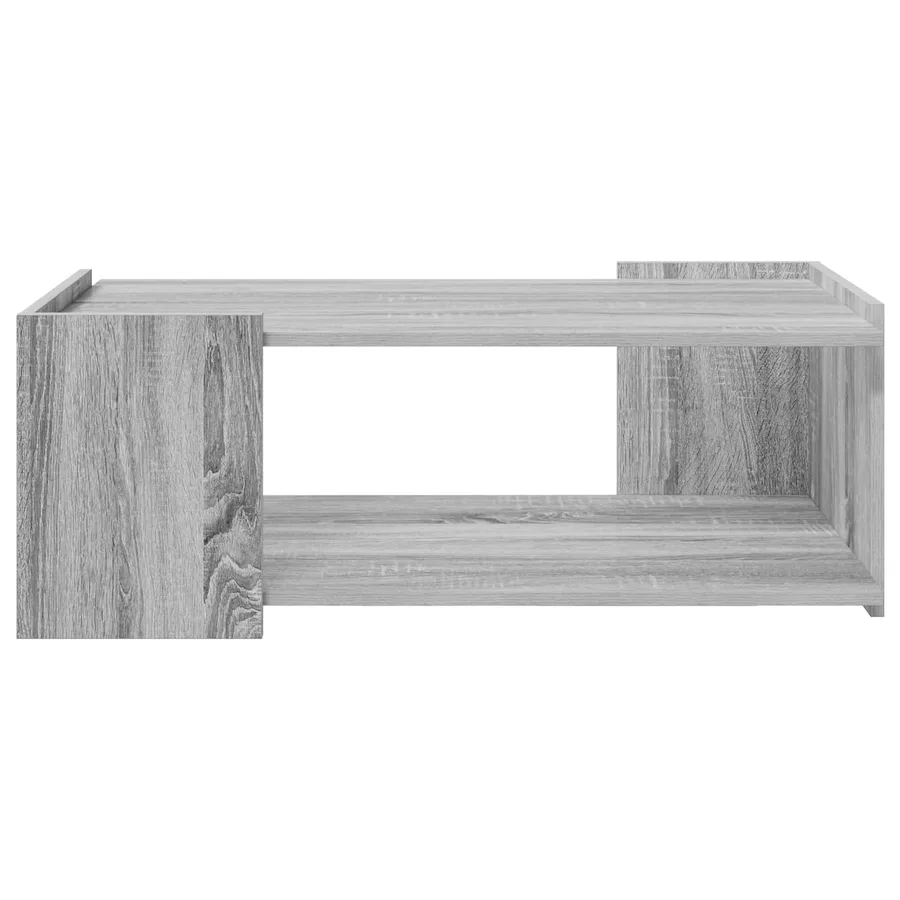Table basse Sonoma gris 90 x 50 x 33 cm Bois d'ingénierie - 5