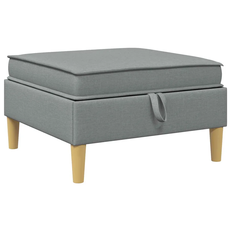 Sofa avec rangement Tissu - 2