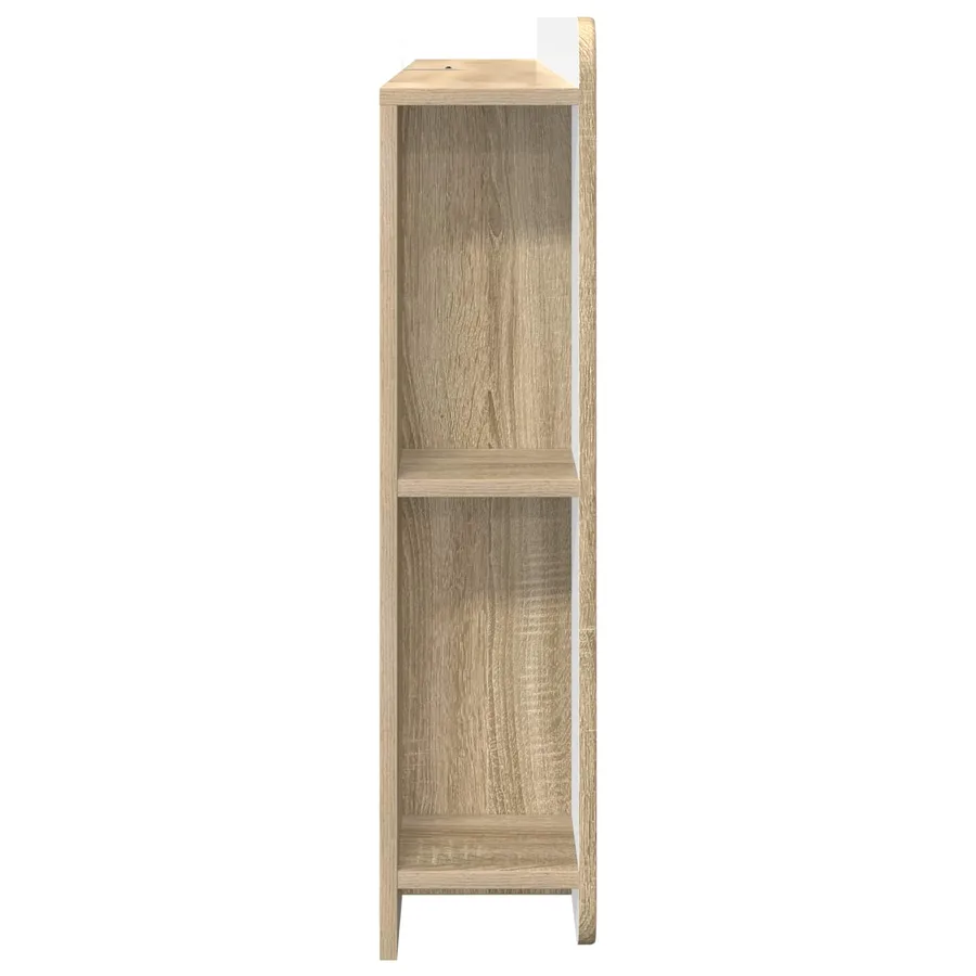 Cabinet de Tête de Lit Chêne Sonoma Bois d'ingénierie - 6