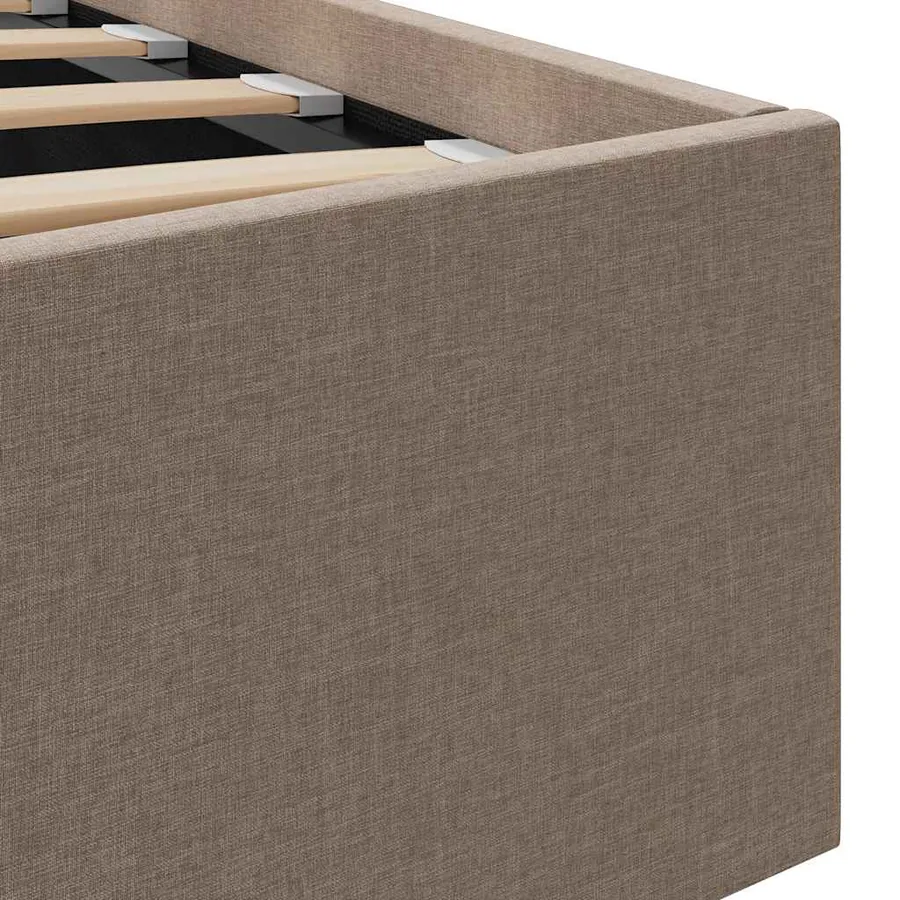 Cadre de lit à rangement hydraulique sans matelas 90x200 cm - 9