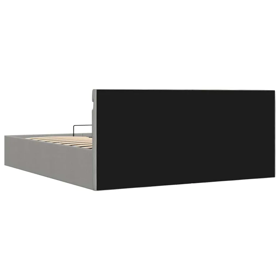Cadre de lit à rangement hydraulique sans matelas 160x200 cm - 8