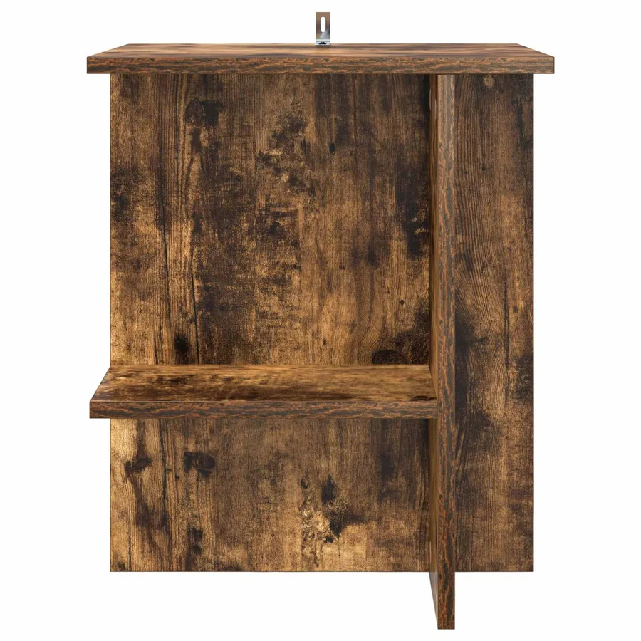 Table basse 2 pcs Chêne fumé 40 x 30 x 49 cm Bois d'ingénierie - 6