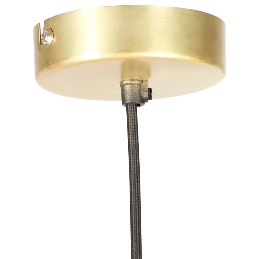 Lampe suspendue industrielle 25 W Laiton Rond 19 cm E27 - 7