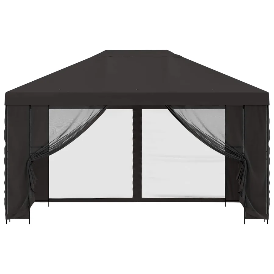 Abri de jardin avec parois 4 × 3 m Anthracite - 5