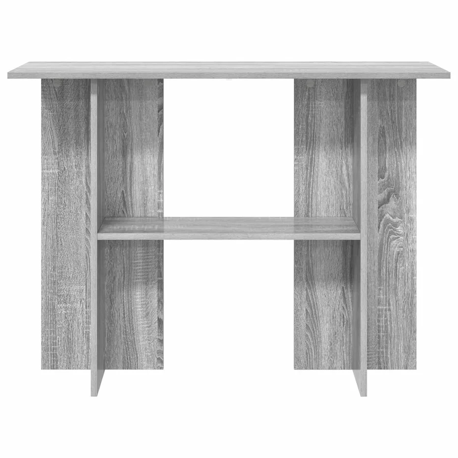 Table console Sonoma gris 100 x 30 x 75 cm Bois d'ingénierie - 5