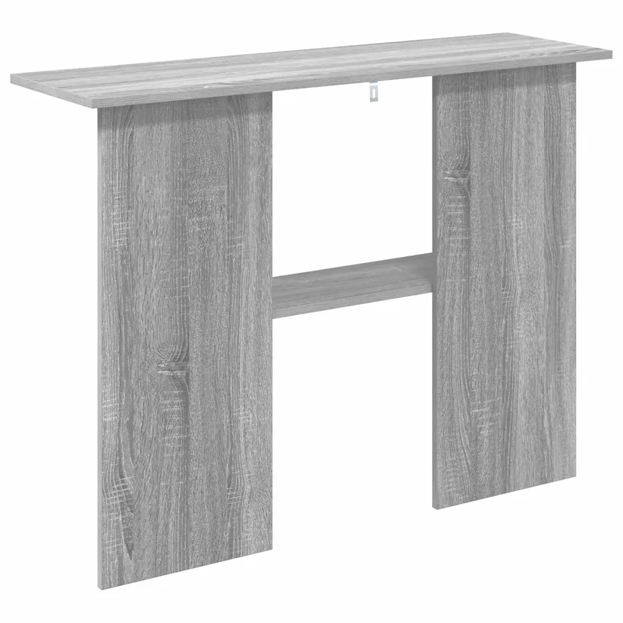 Table console Sonoma gris 100 x 30 x 75 cm Bois d'ingénierie - 7