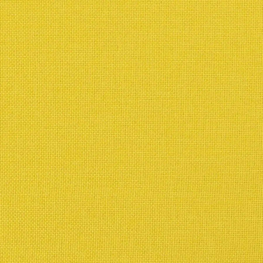 Repose-pied Jaune clair 70x55x41 cm Tissu - 6