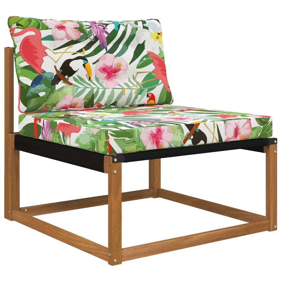 Coussin de canapé d'extérieur Polyester coloré 80 x 68,5 x 8 cm - 3