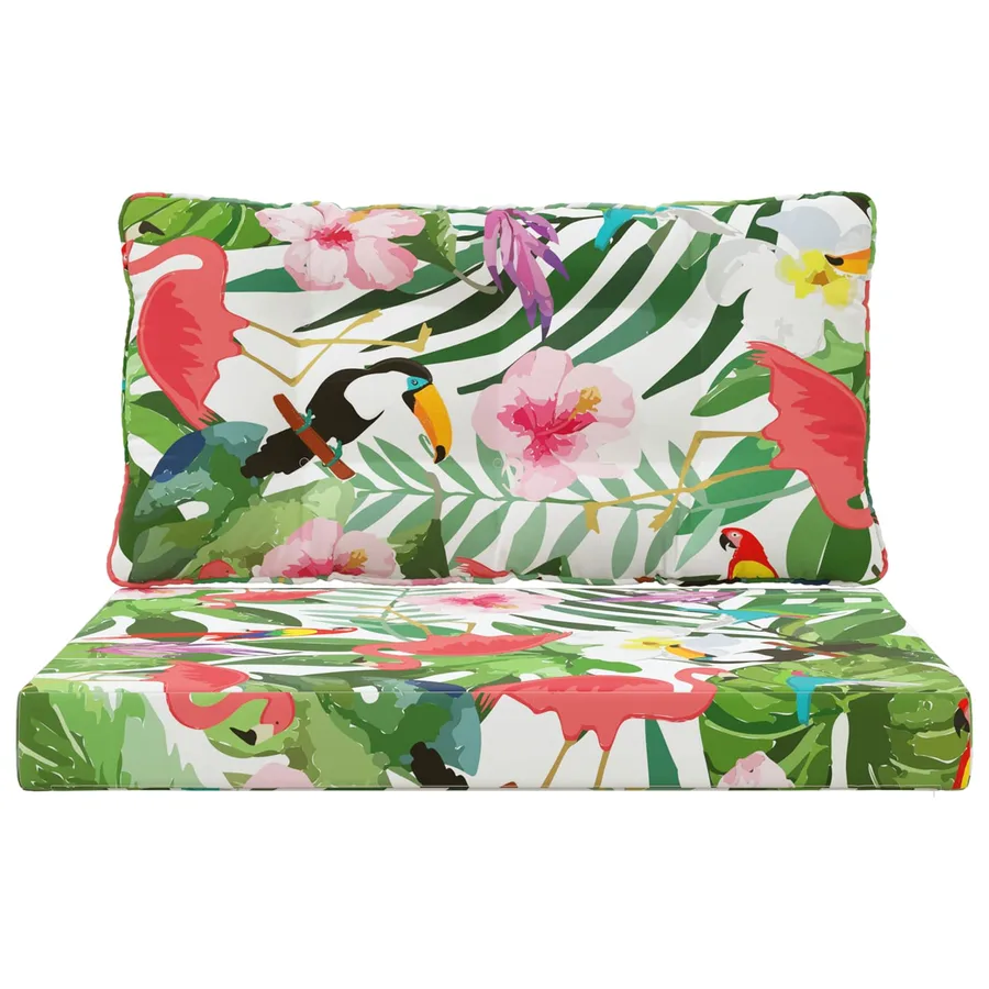 Coussin de canapé d'extérieur Polyester coloré 80 x 68,5 x 8 cm - 6