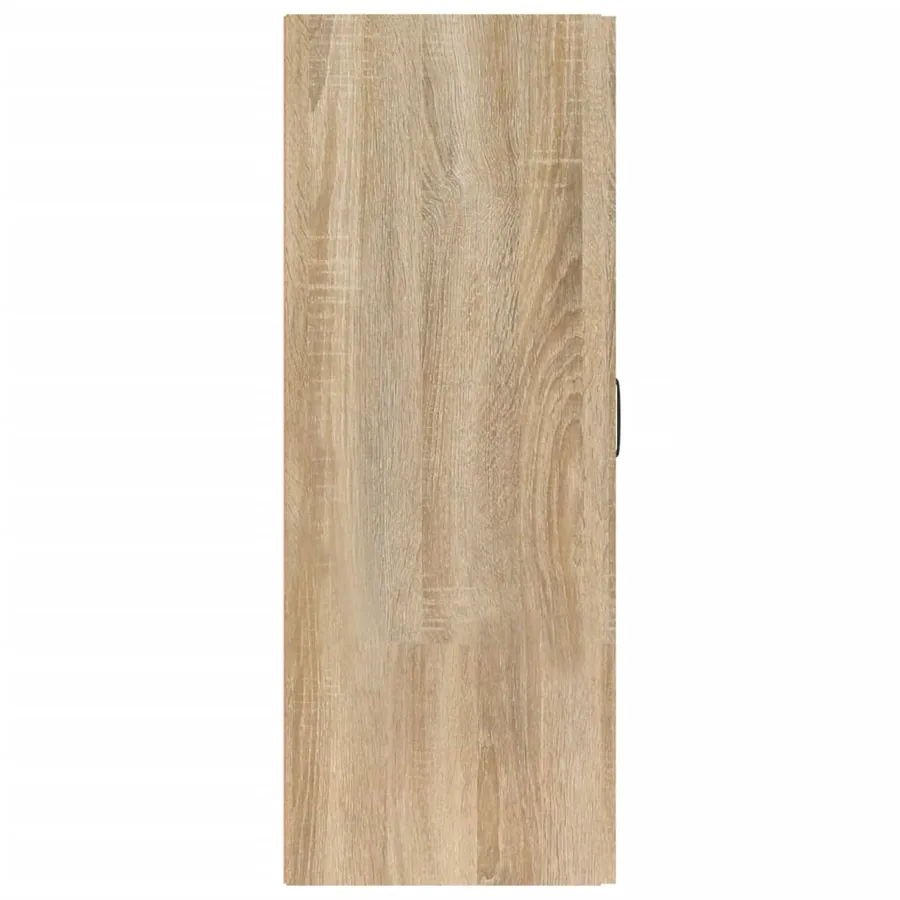 Armoire suspendue Chêne sonoma 69,5x34x90 cm Bois d'ingénierie - 7