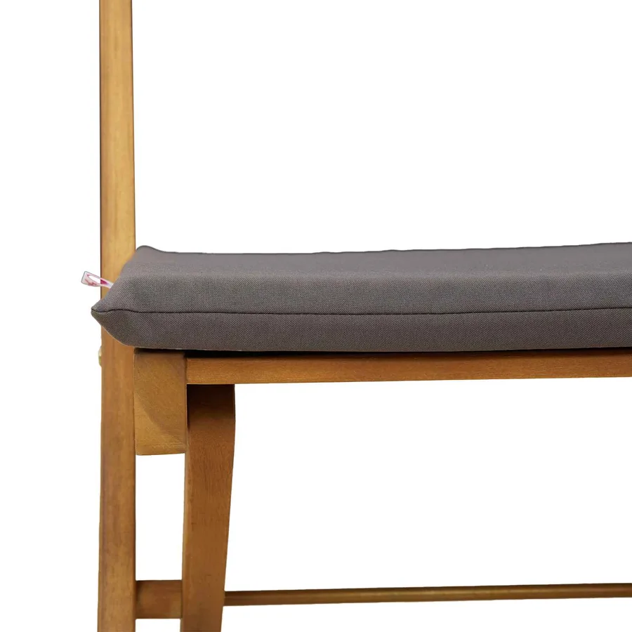 Chaises de bistrot d'extérieur 4 pcs Gris foncé 40 x 53 x 80 cm - 9