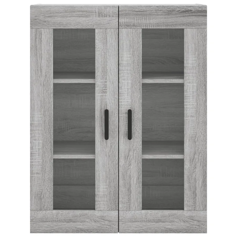 Armoires murales 2 pcs sonoma gris bois d'ingénierie - 6