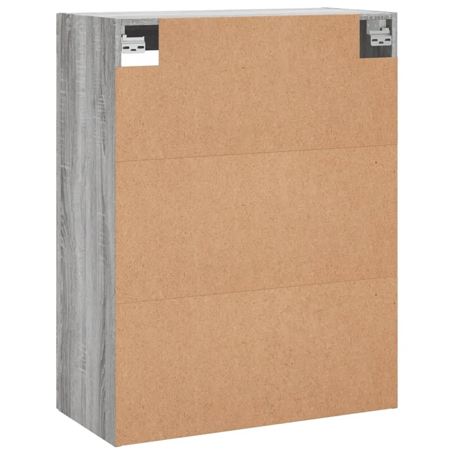 Armoires murales 2 pcs sonoma gris bois d'ingénierie - 8