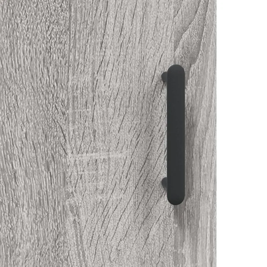 Buffet haut Sonoma gris 69,5x34x180 cm Bois d'ingénierie - 10