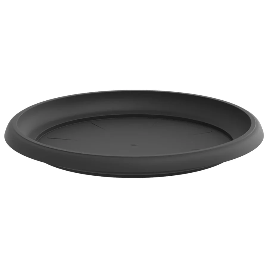 Pots de plantes 24 pcs Noir Ø 34 x 28 cm Plastique - 7