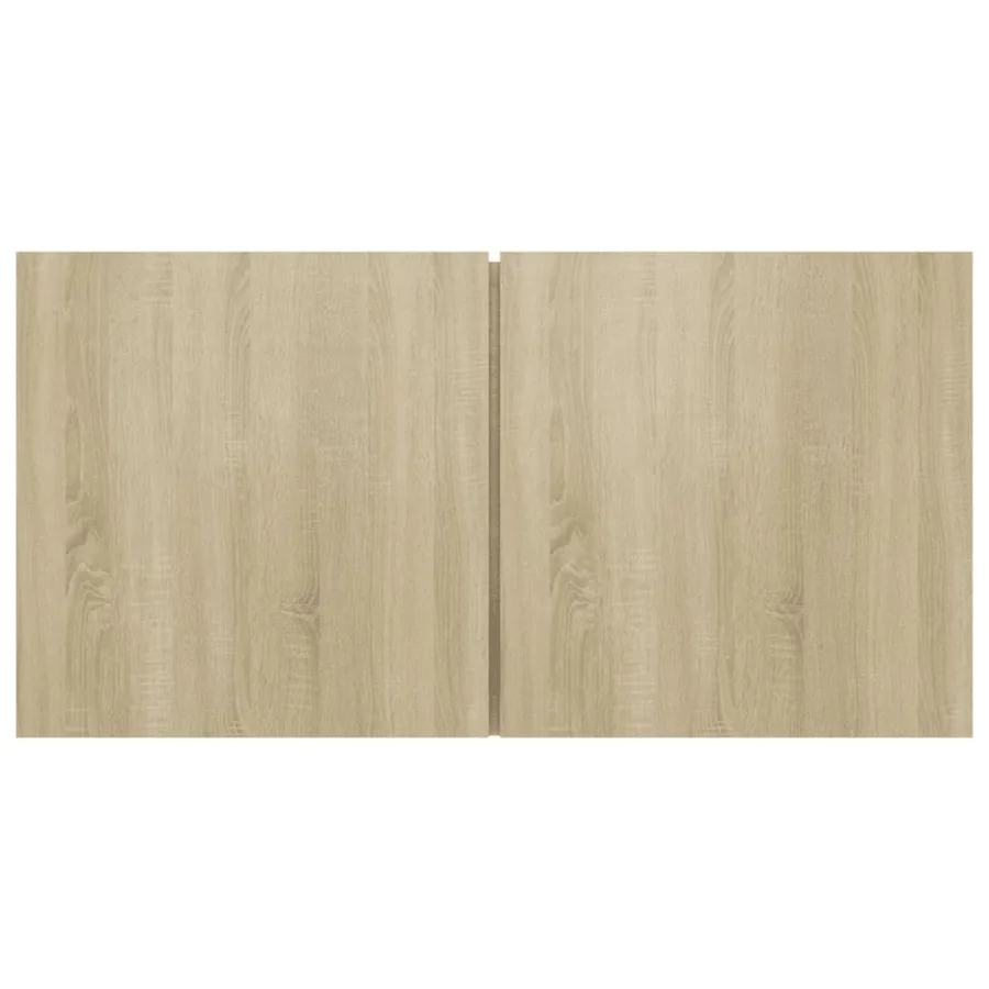 Ensemble de meubles TV 4 pcs Chêne sonoma Bois d'ingénierie - 8