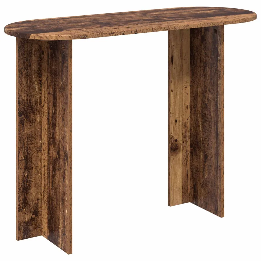 Table console Bois ancien 100 x 39,5 x 75 cm Bois d'ingénierie - 2