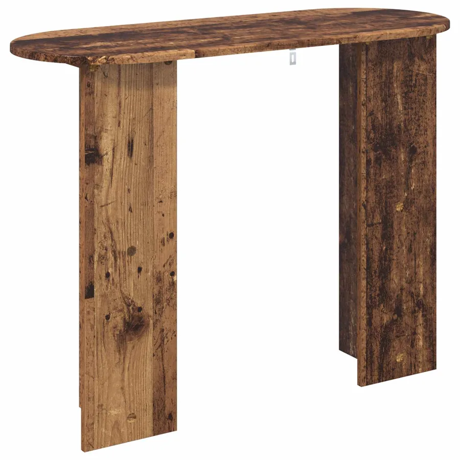 Table console Bois ancien 100 x 39,5 x 75 cm Bois d'ingénierie - 7