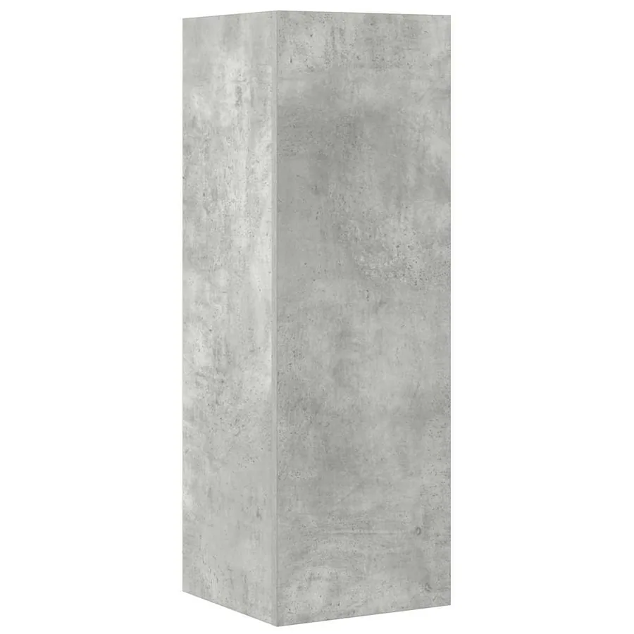 Ensemble de meubles TV 4 pcs Gris béton Bois d'ingénierie - 4