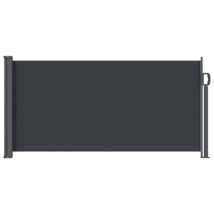Store latéral rétractable Noir 300 x 100 cm Polyester