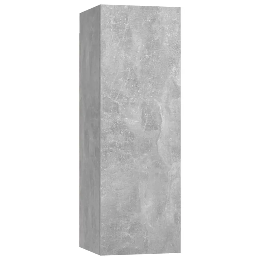 Ensemble de meubles TV 5 pcs Gris béton Bois d'ingénierie - 5