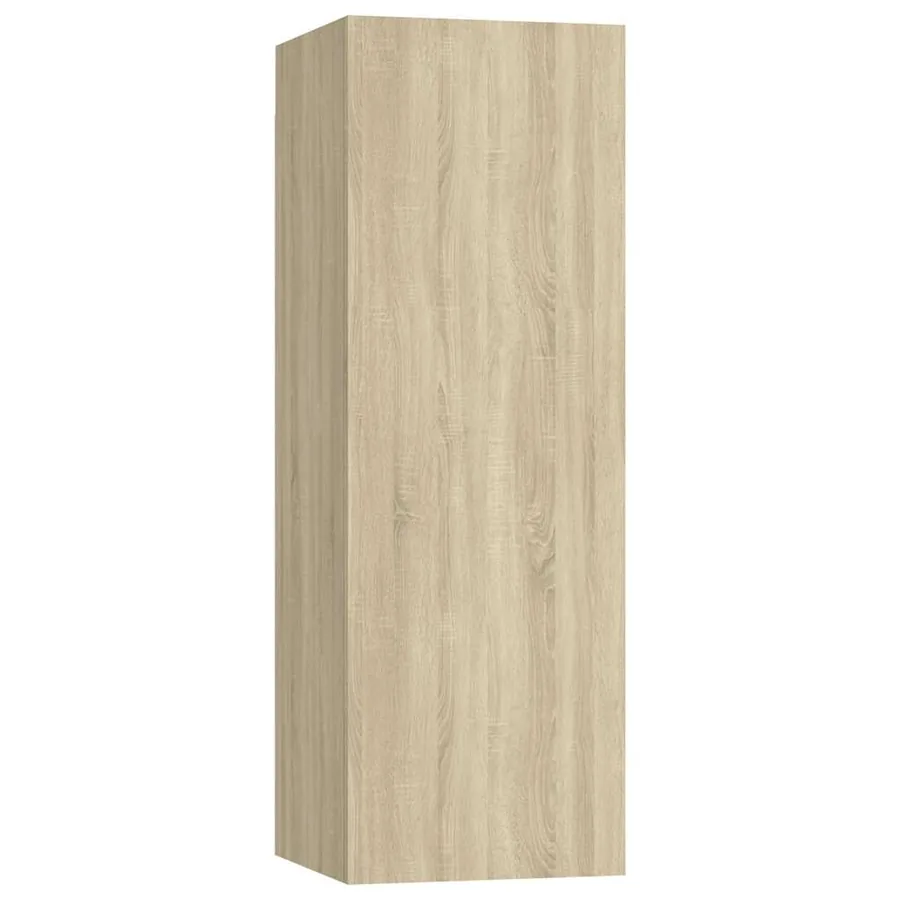 Meuble TV Chêne sonoma 30,5x30x90 cm Bois d’ingénierie - 2