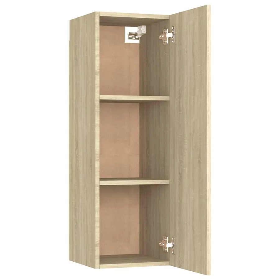 Meuble TV Chêne sonoma 30,5x30x90 cm Bois d’ingénierie - 5