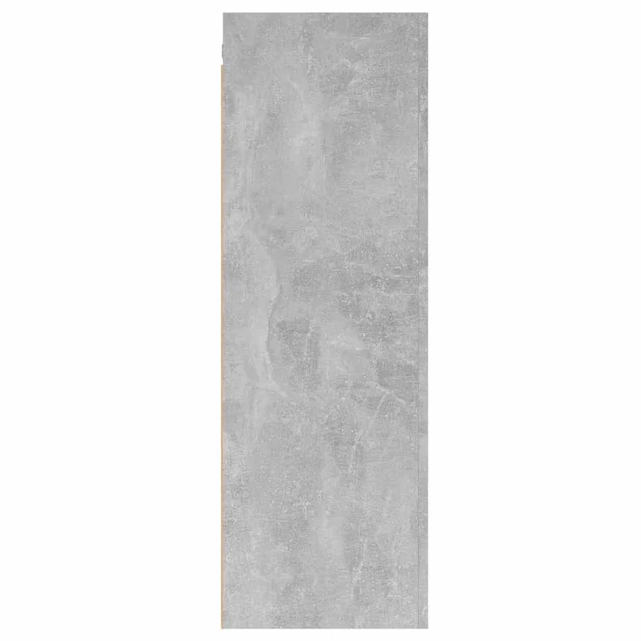 Meuble TV Gris béton 30,5x30x90 cm Bois d’ingénierie - 4