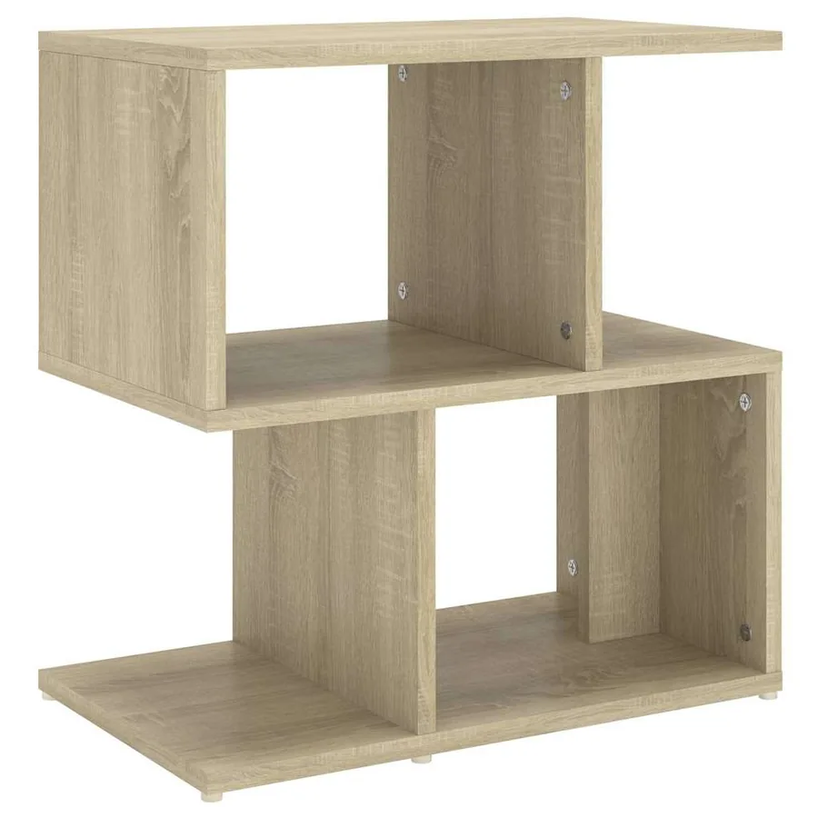 Table de chevet chêne sonoma 50x30x51,5 cm bois d'ingénierie - 2