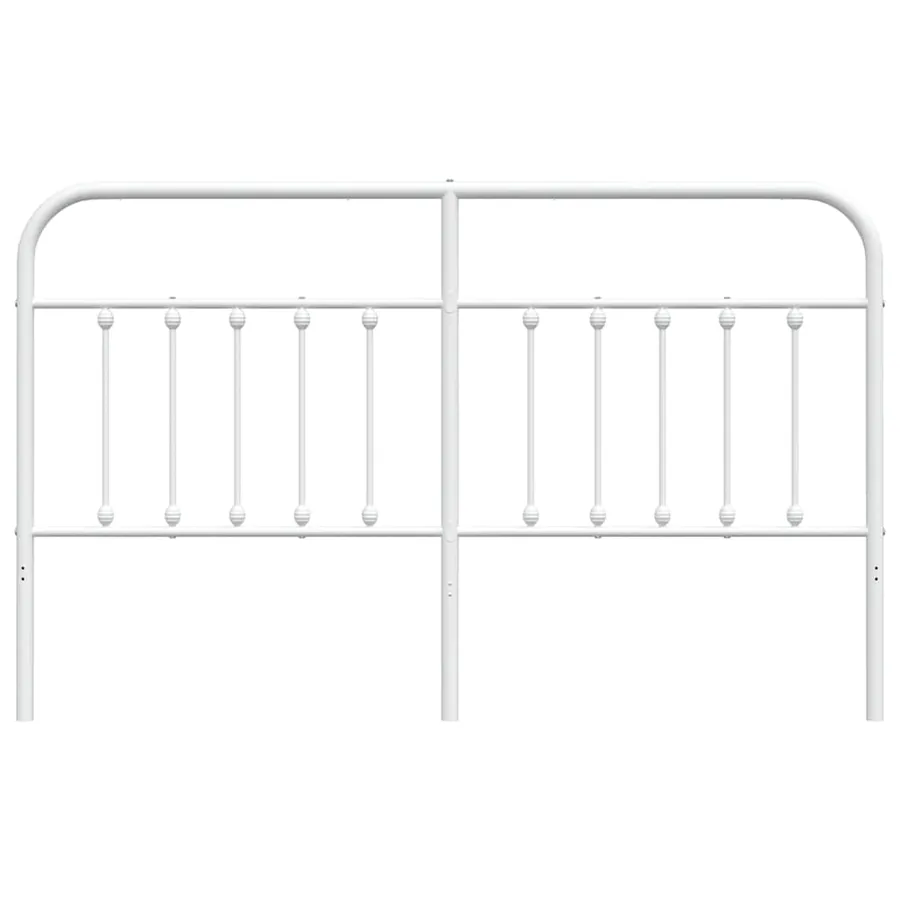 Tête de lit de remplacement métal blanc 180 cm - 4