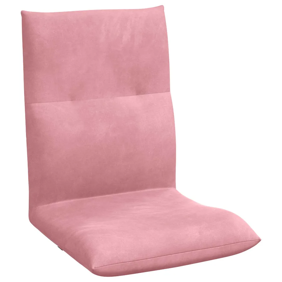 Fauteuil de sol ajustable Rose Velours - 2