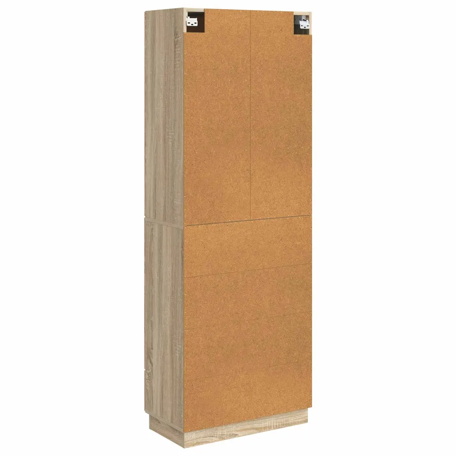 Ensemble de Meubles 2 pcs Chêne Sonoma 66 x 34,5 x 87 cm - 7