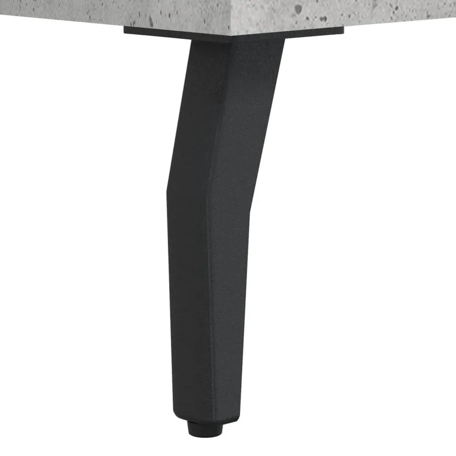 Buffet haut Gris béton 34,5x34x180 cm Bois d'ingénierie - 11