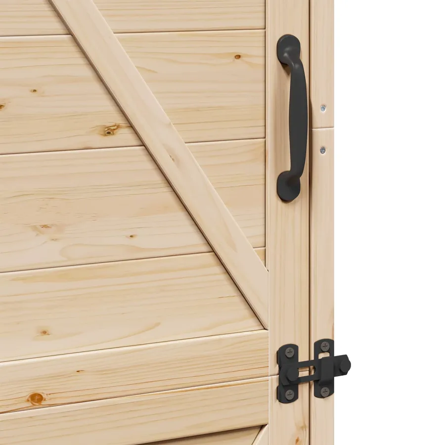 Abri de jardin avec toit Naturel 59,5 x 56 x 176,5 cm - 9